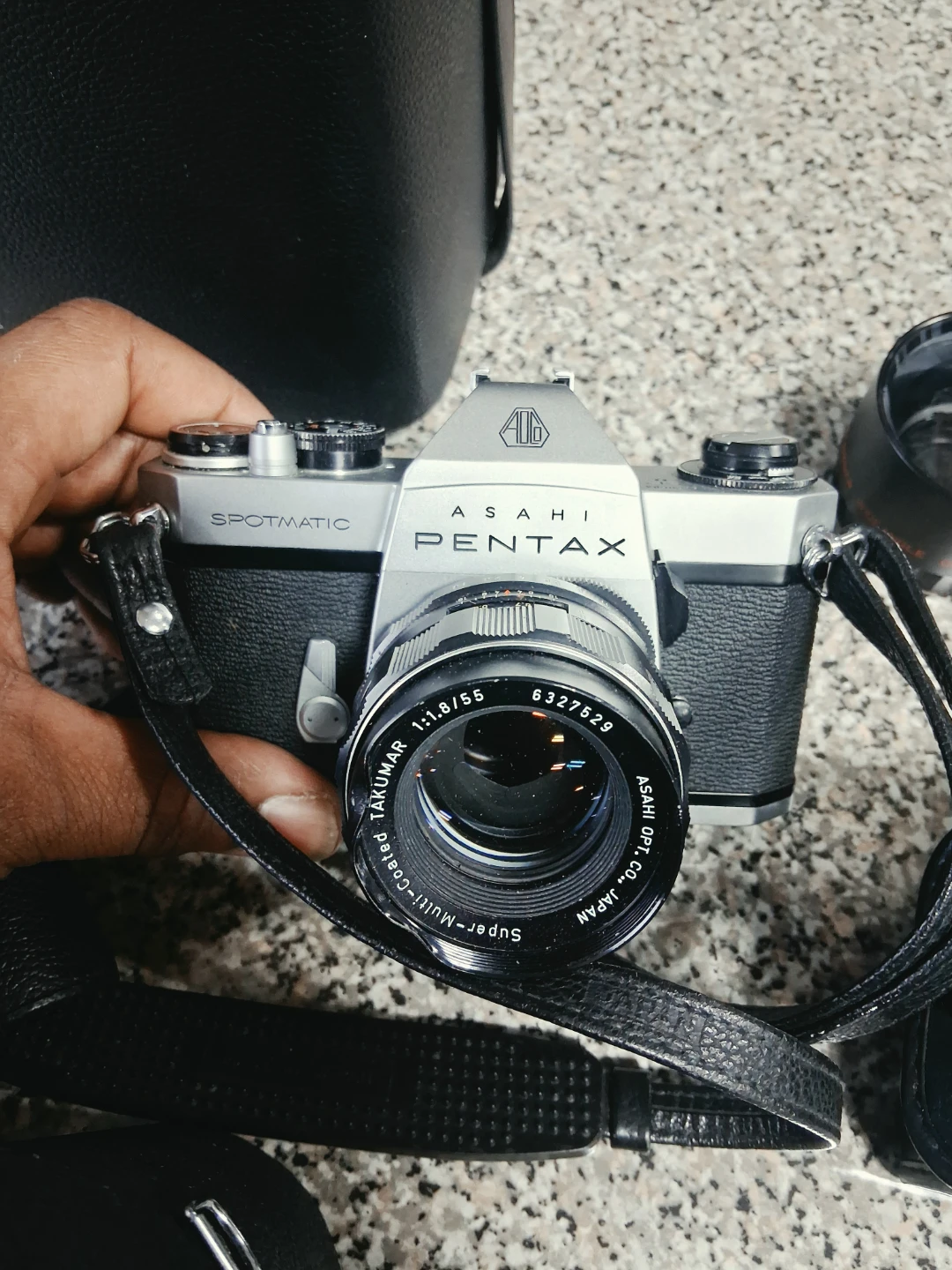 Asahi Pentax Spotmatic II with Two Lenses - photo 5