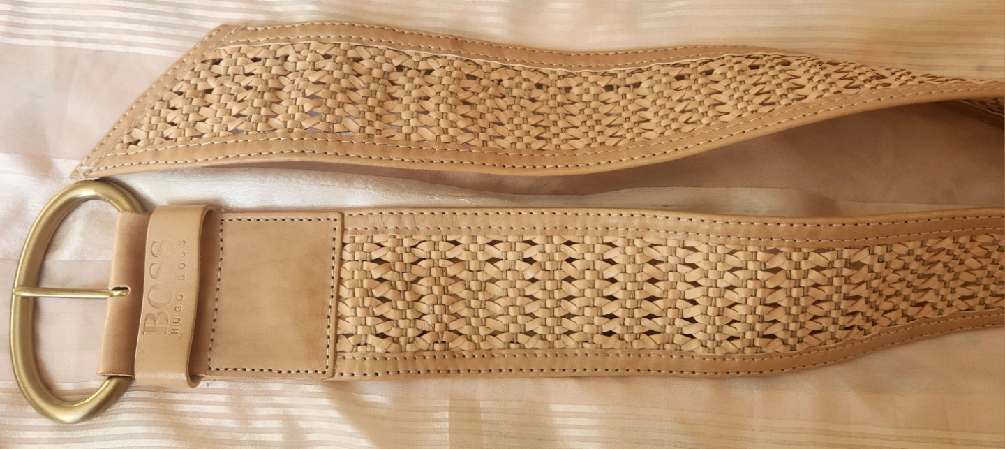 Hugo Boss Woven Leather Belt - photo 5