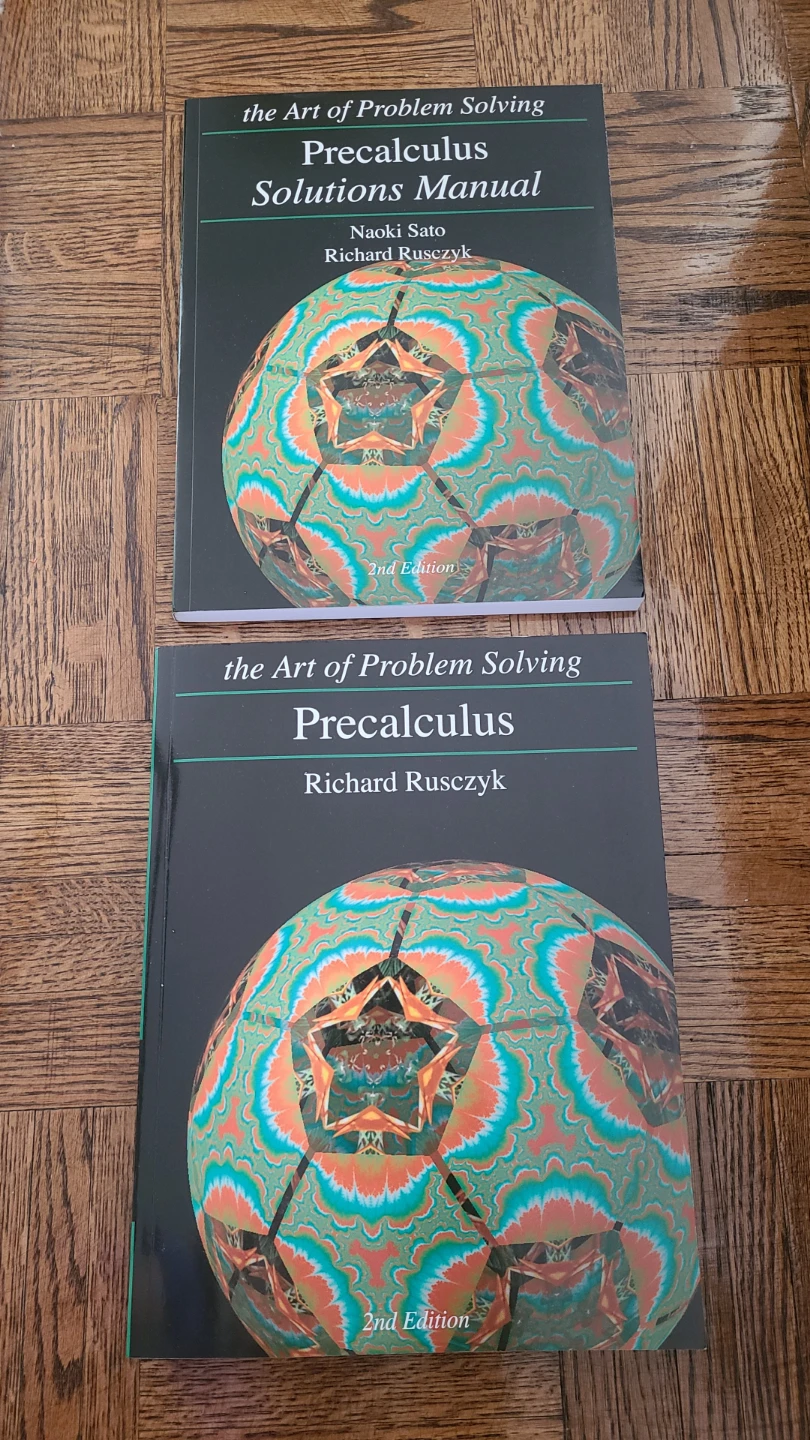 Art of Problem Solving Precalculus Textbook & Solutions Manual