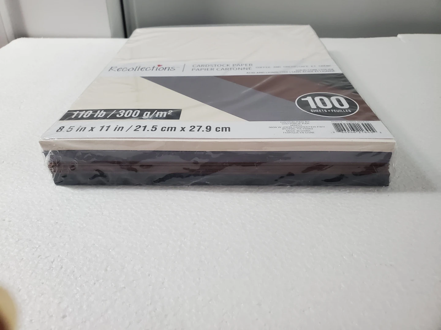 (BOTH $15)Recollections Cardstock Paper 100 Sheets - photo 2