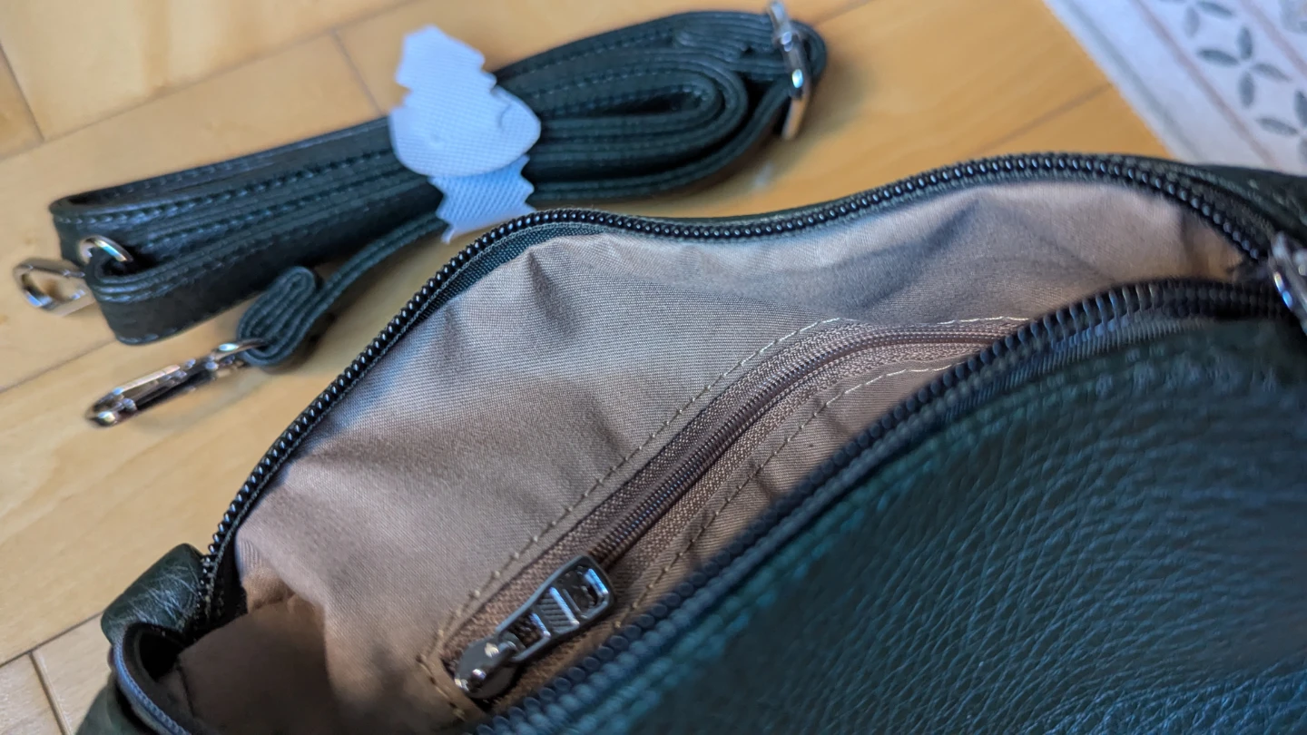 Dark Green Crossbody Bag - photo 2