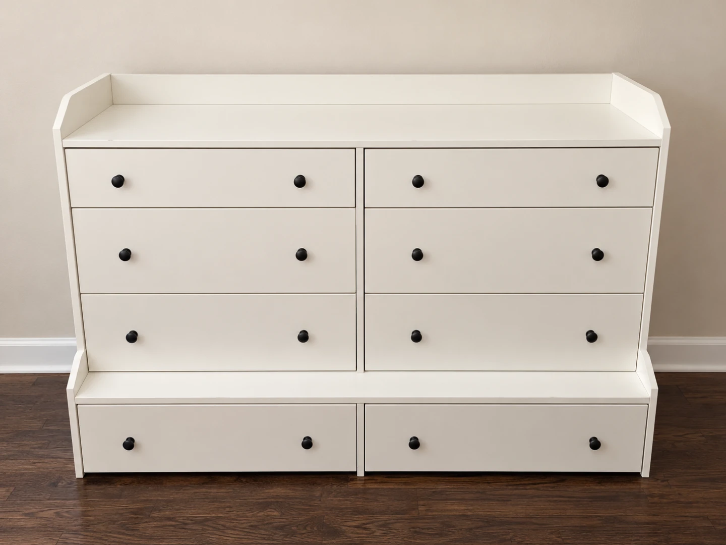 IKEA HAUGA 8-Drawer Dresser – White