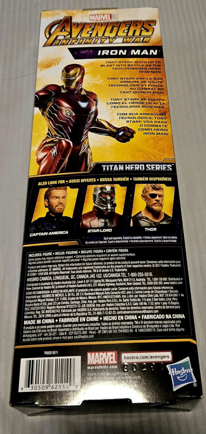 Hasbro Marvel Avengers Infinity War Iron Man Titan Hero Series - photo 4