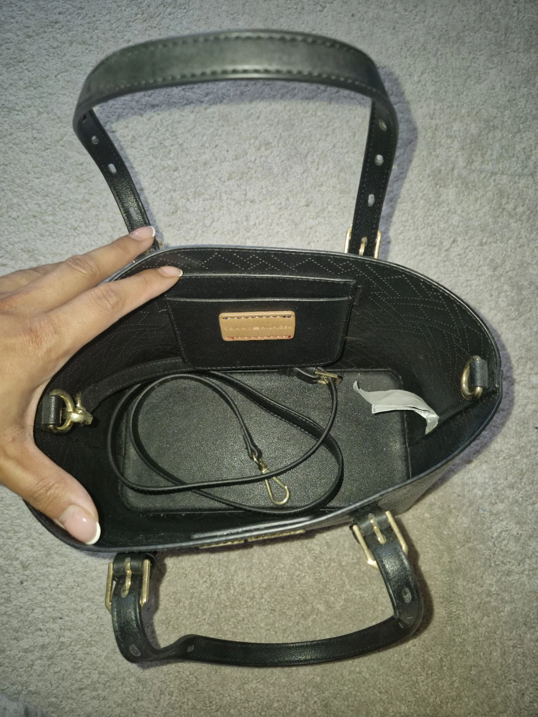 Tommy Hilfiger Black MiniTote Bag - photo 4