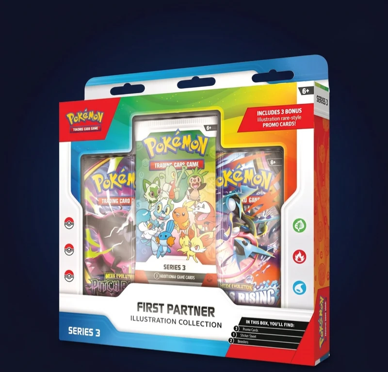 (2x) Pokemon First Partner Illustration Collection Series 3