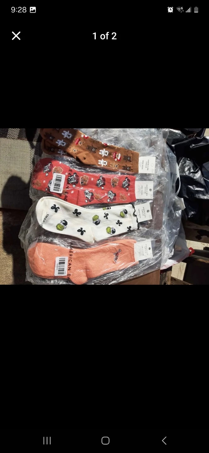 4 Pairs American Eagle Crew Socks
