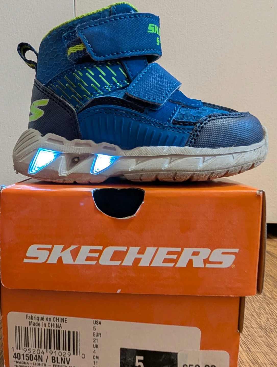 Skechers S-Lights Magna-Lights Toddler Shoes