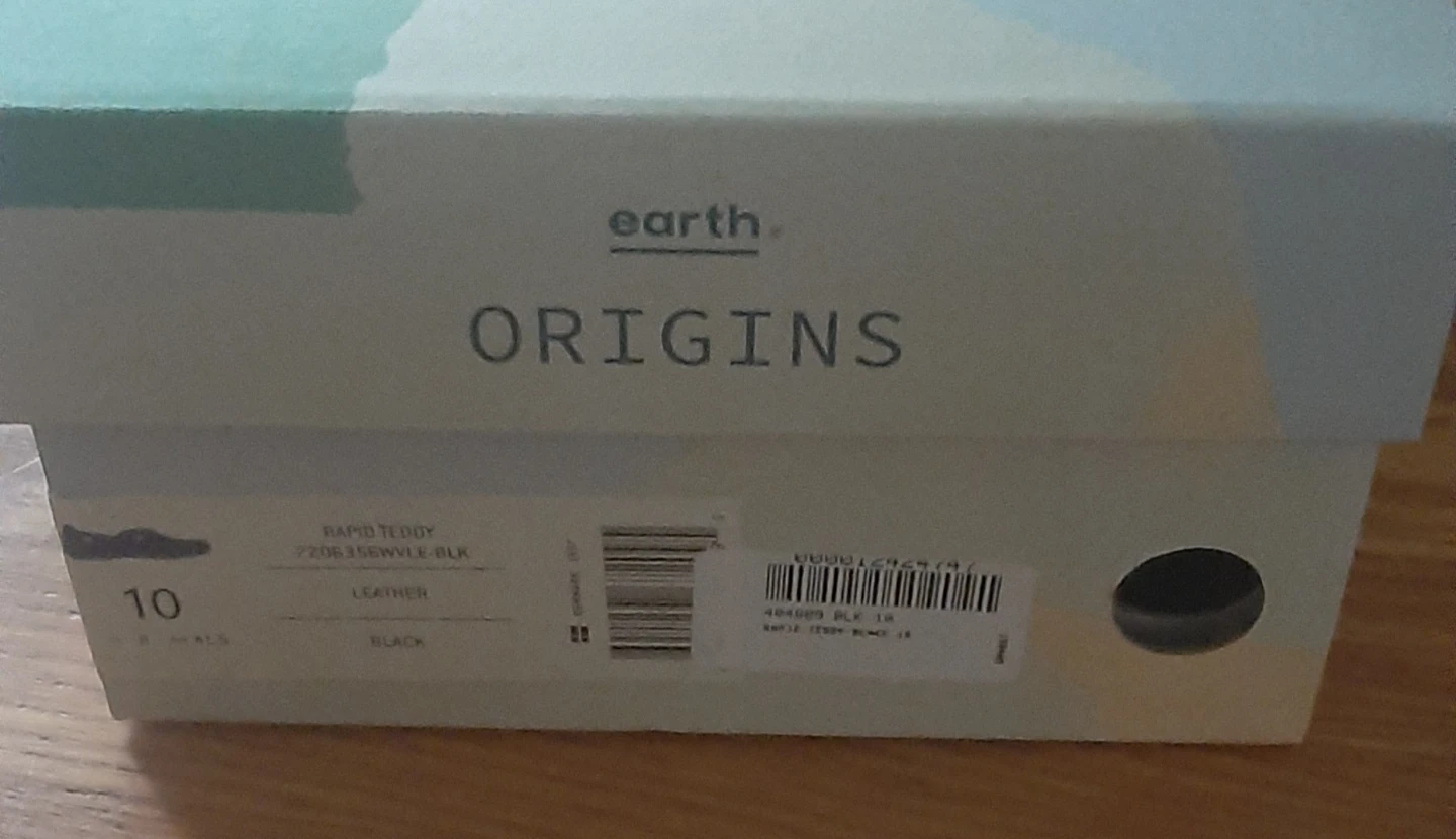 Earth Origins Rapid Teddy Shoes Black Size 10 - photo 4