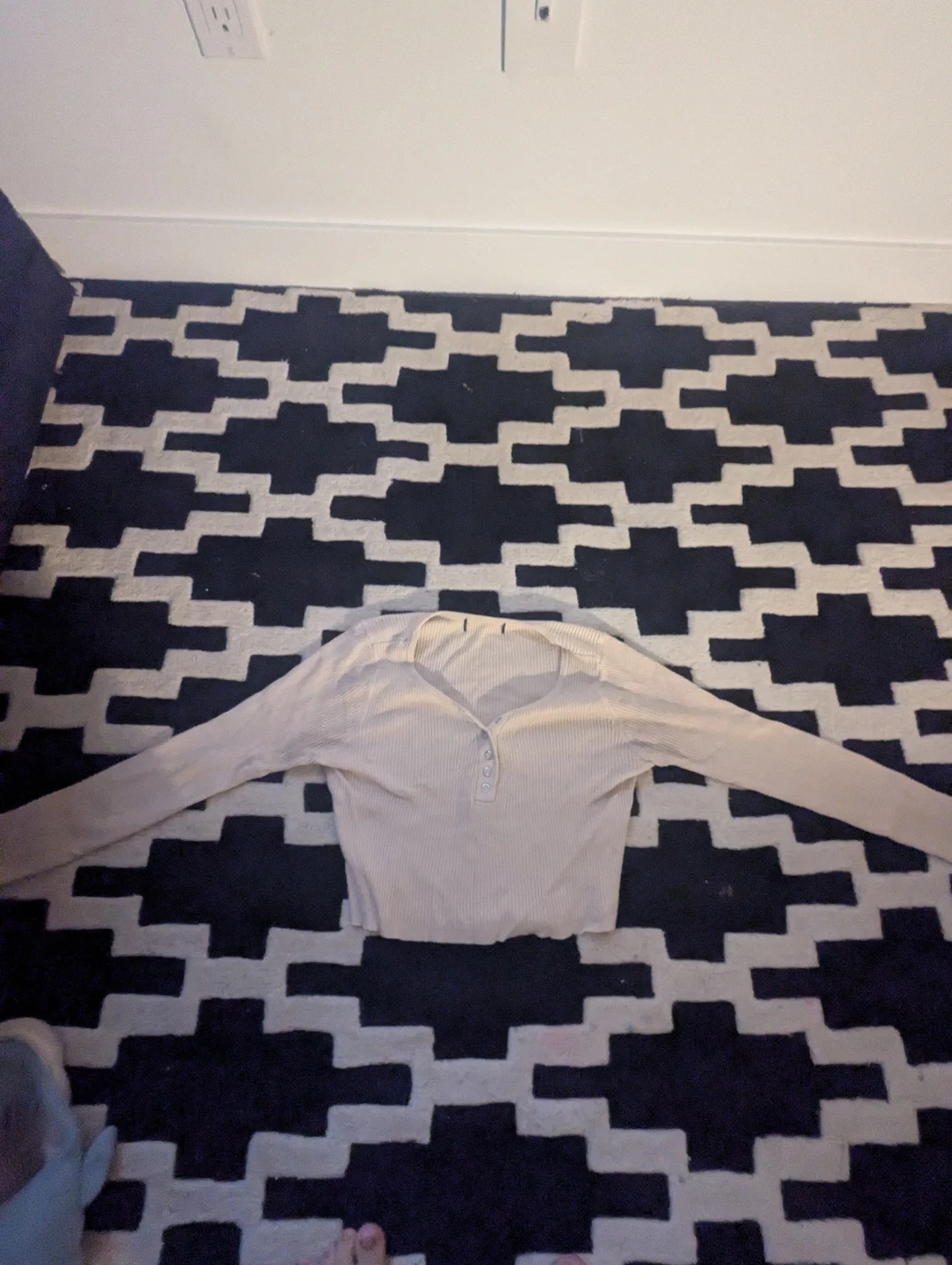 Ribbed Long Sleeve Top