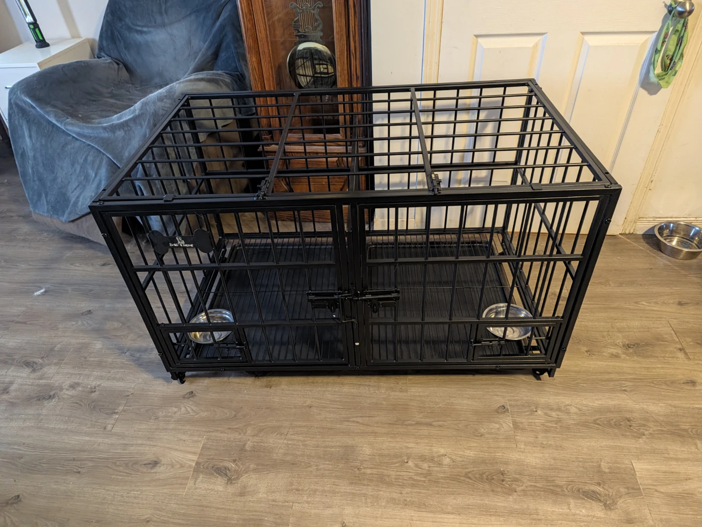 Dosker 47 inch Heavy Duty Metal Dog Crate - photo 2