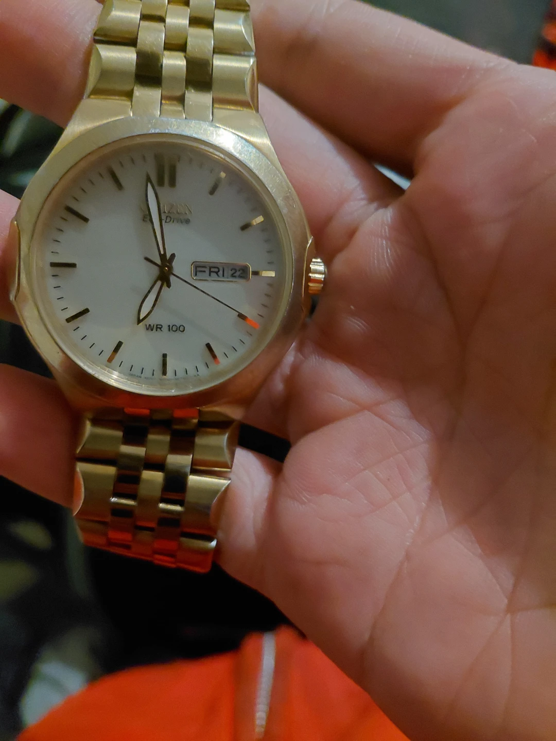 Citizen Eco-Drive Gold Tone Watch