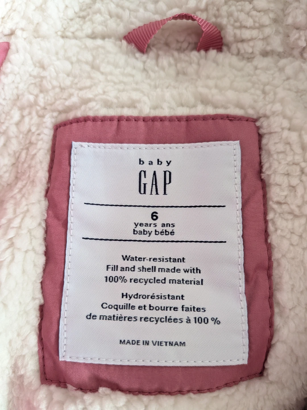 *NEW* GAP KIDS Sherpa-Lined Heavyweight Puffer Coat - photo 3
