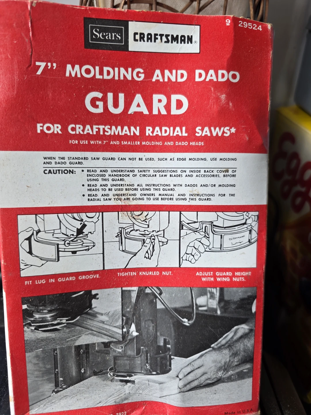 Craftsman 7" Molding and Dado Guard