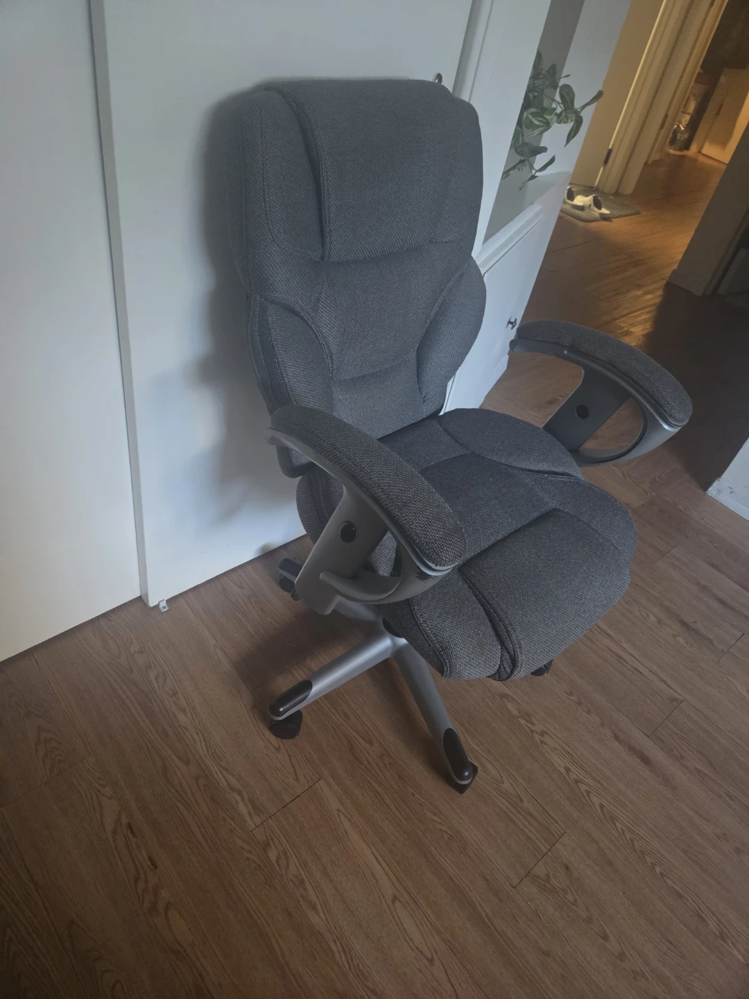Grey Fabric Office Chair