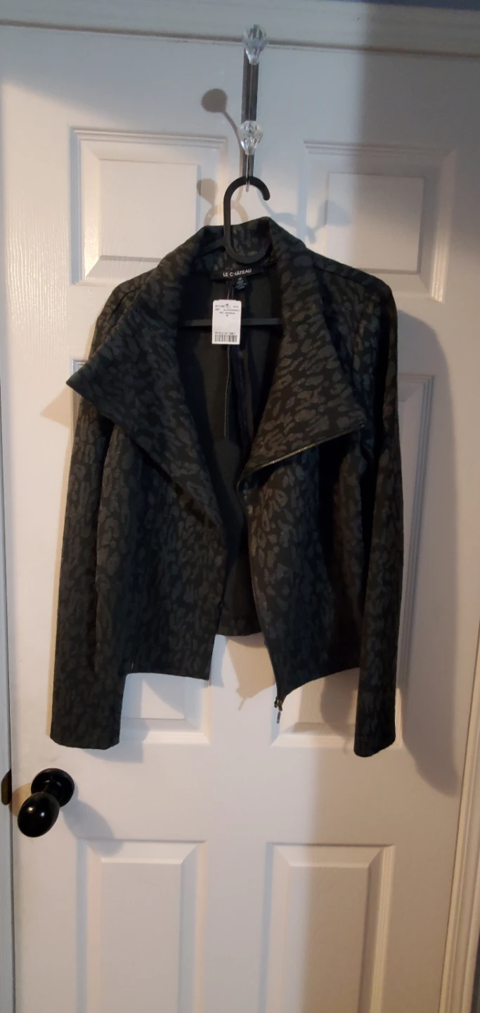 Le Chateau Animal Print Jacket