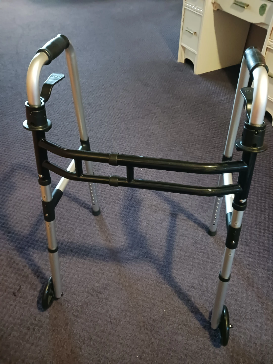 Adjustable Mobility Walker with Front Wheels - photo 5