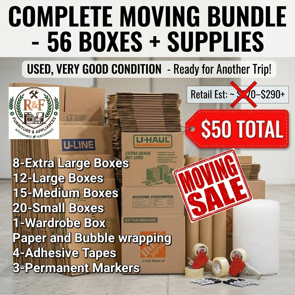 ✅️ Packing Bundle + Wrapping and Labeling Supplies