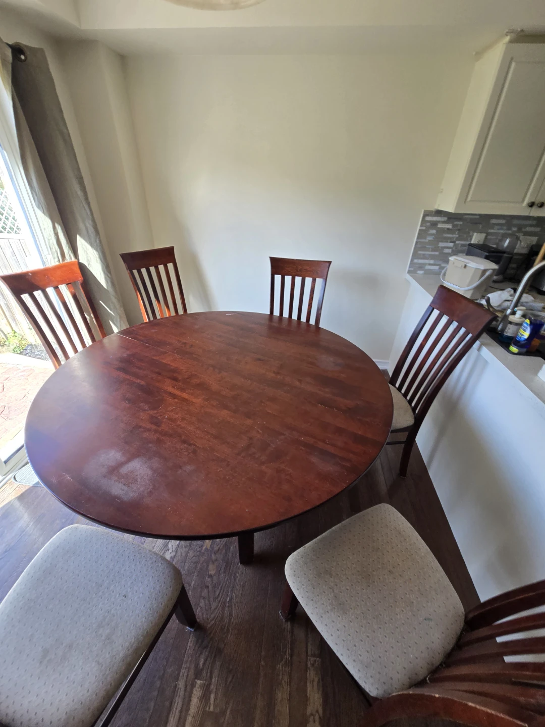 Dining table and chairs - photo 4