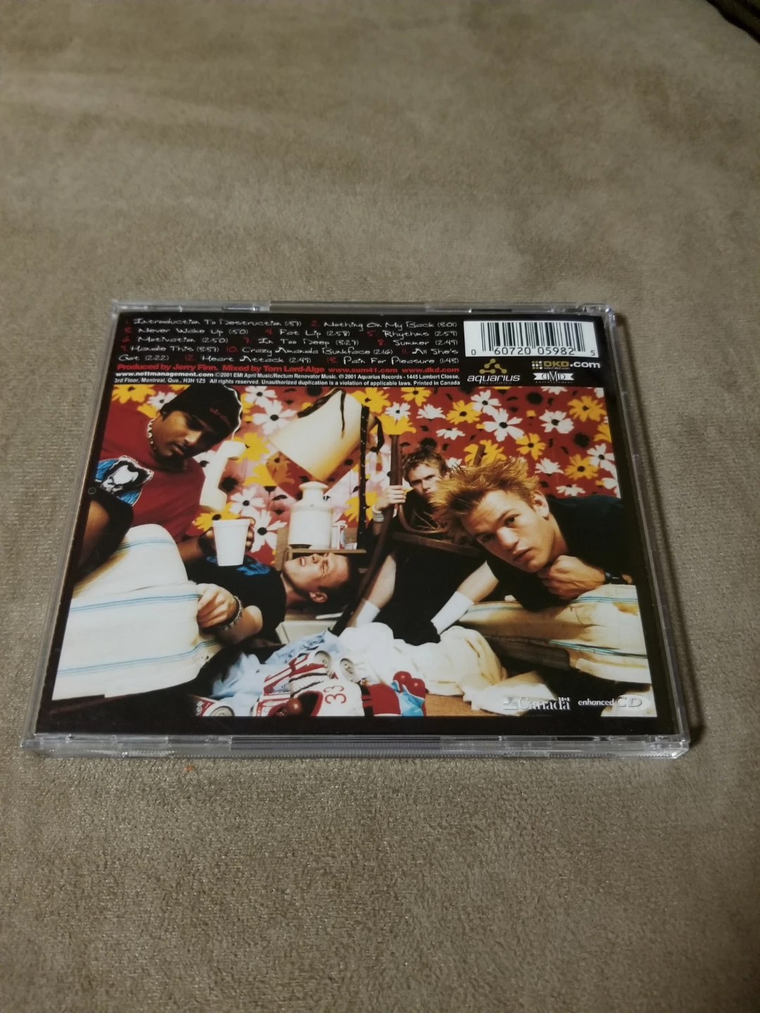 Sum 41 All Killer No Filler CD - photo 2