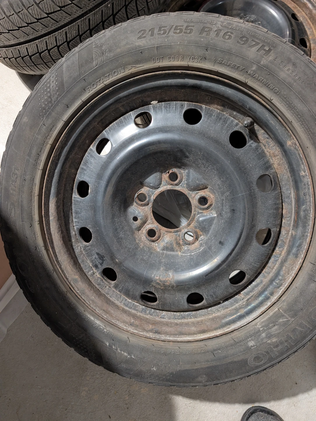 Winter tires Honda Accord - photo 4