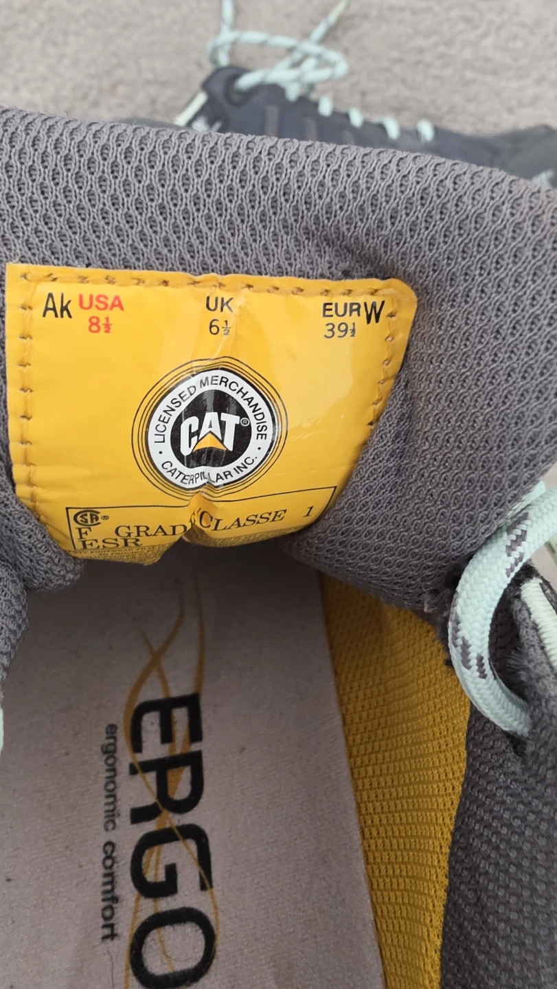 Caterpillar Composite Toe Work Shoes, Size 8.5 - photo 5