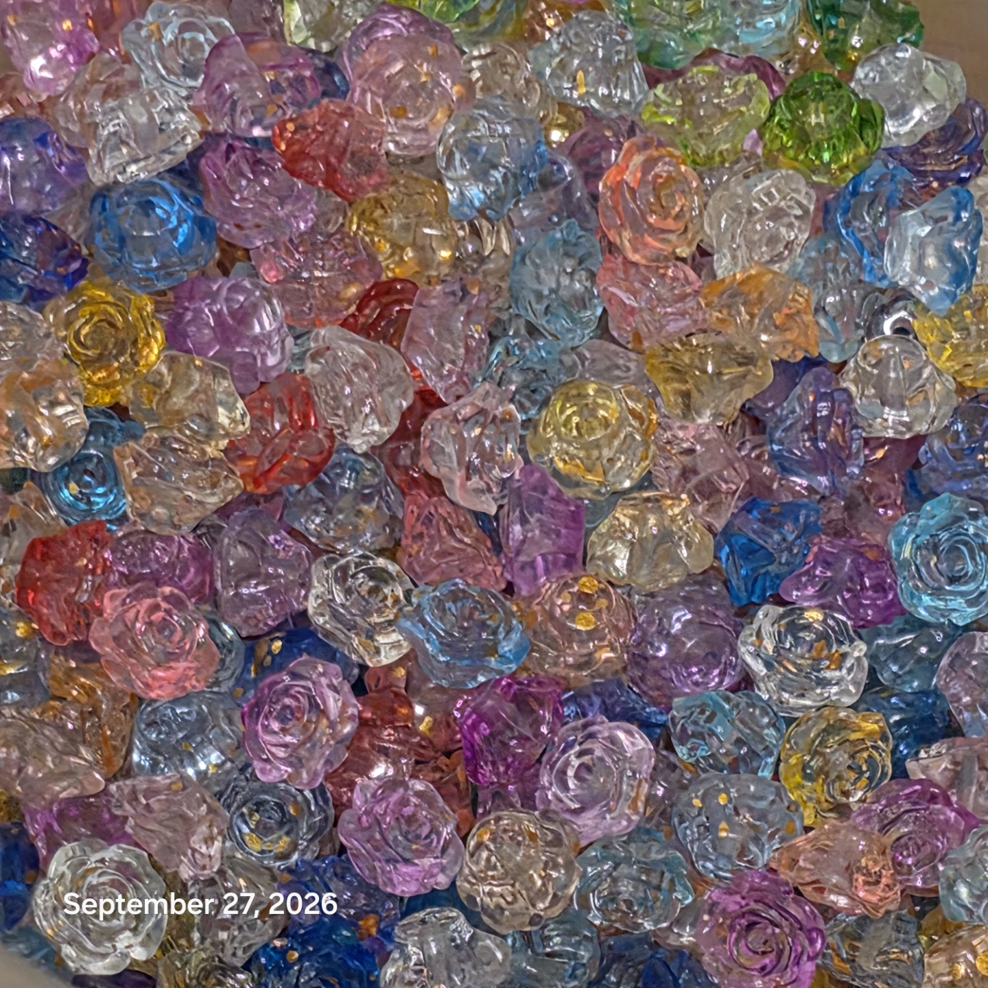 Assorted Pastel Flower Beads - photo 5