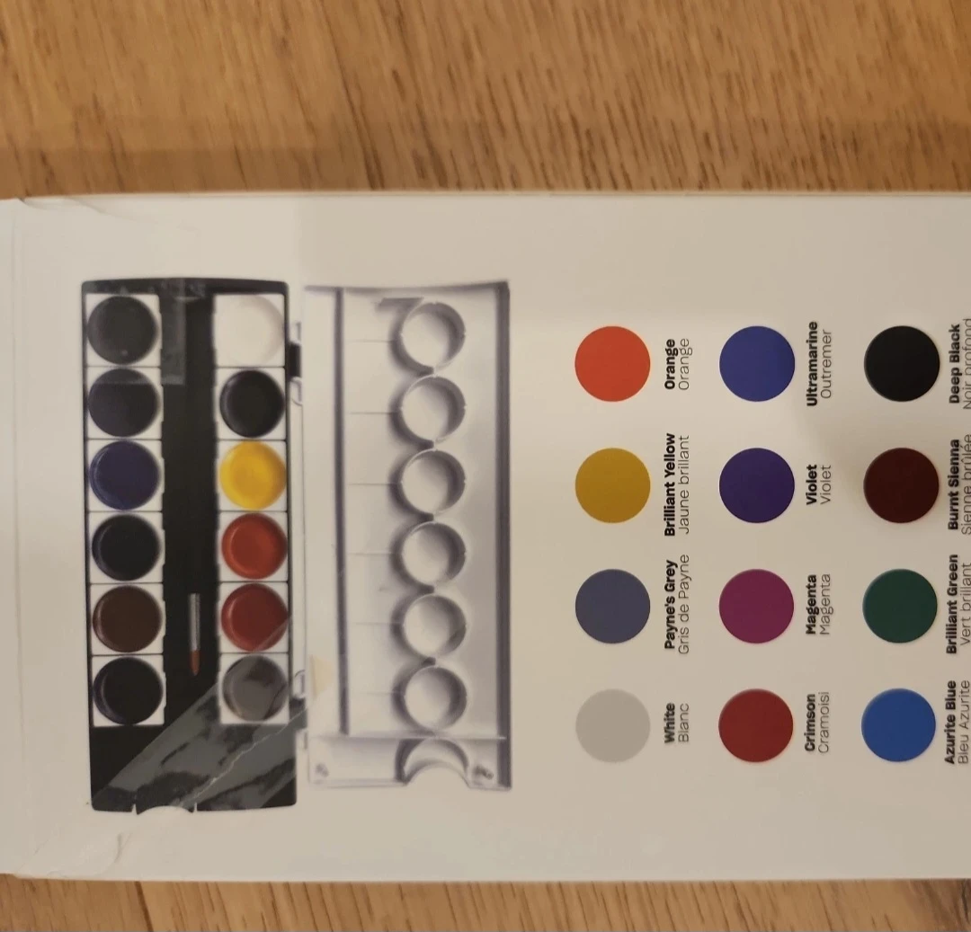 DeSerres Semi-moist Watercolour Set