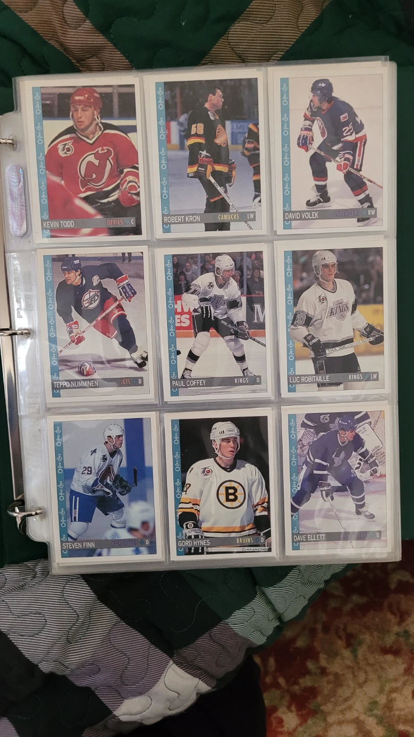 O-Pee-Chee NHL Hockey Card Collection 1991-92 , 1992-93 - photo 2