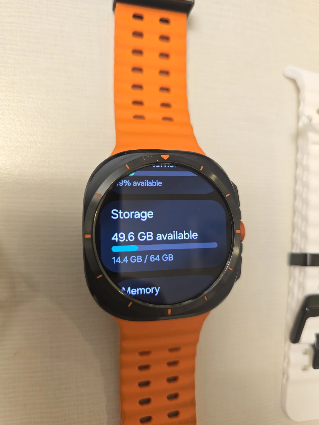 Samsung Galaxy Watch Ultra 2025 – 47mm LTE – 64GB – Grey/Orange - photo 4