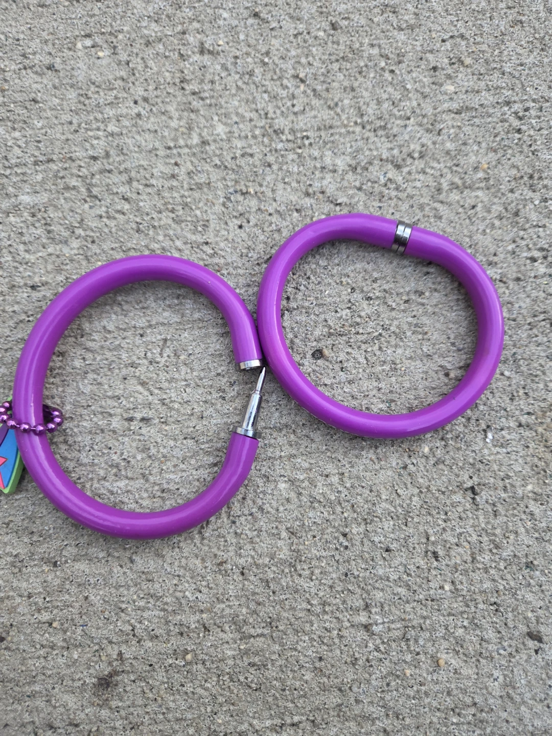 Set of 2 Purple Go For Bold pen Bracelets - photo 3