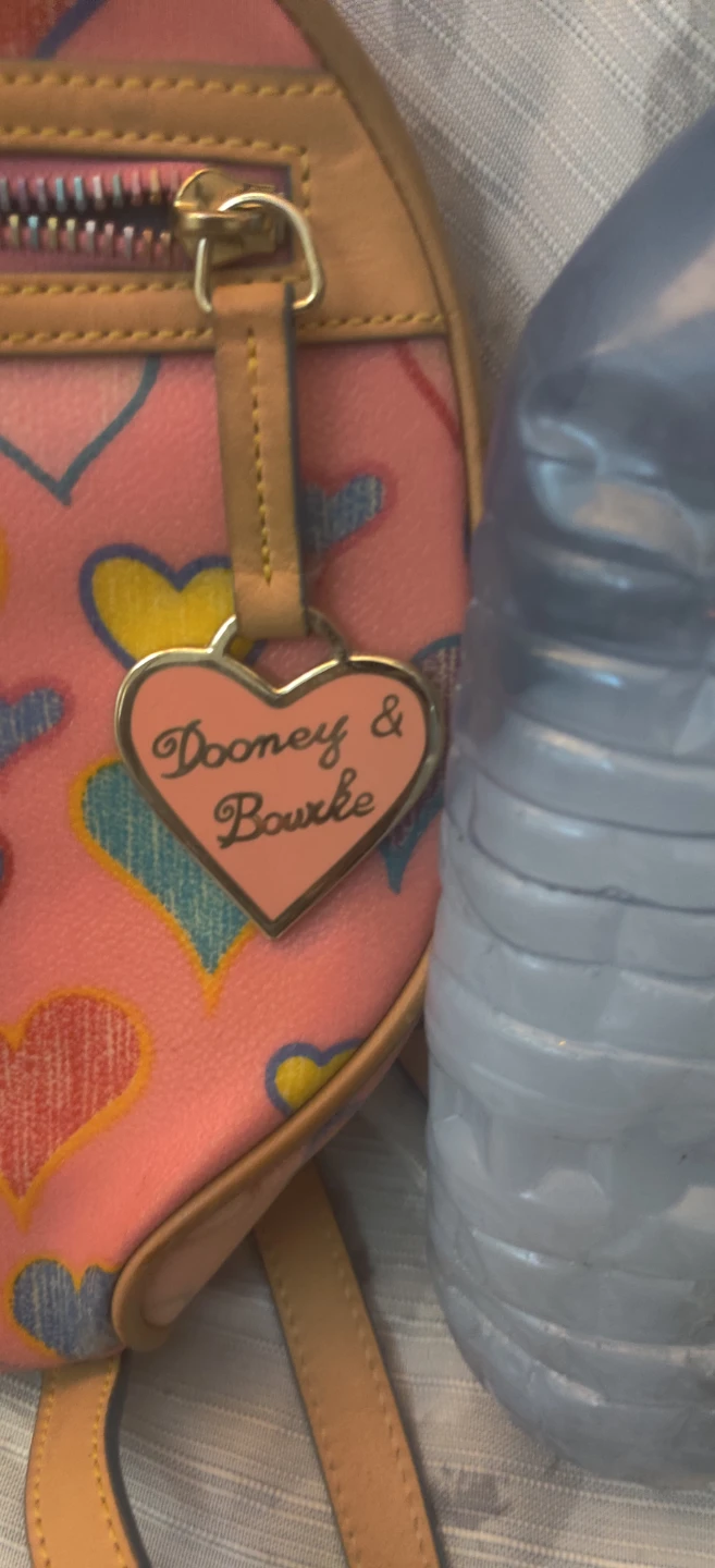 Dooney & Bourke heart print mini backpack - photo 2