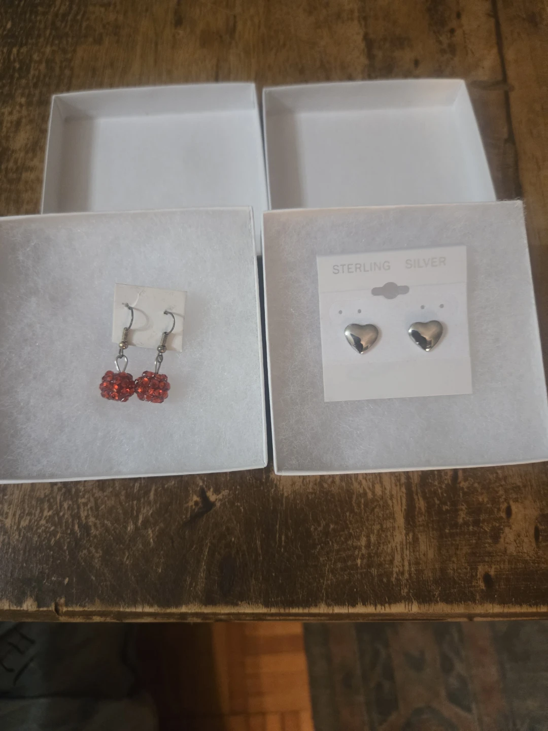 Two Pairs of Earrings