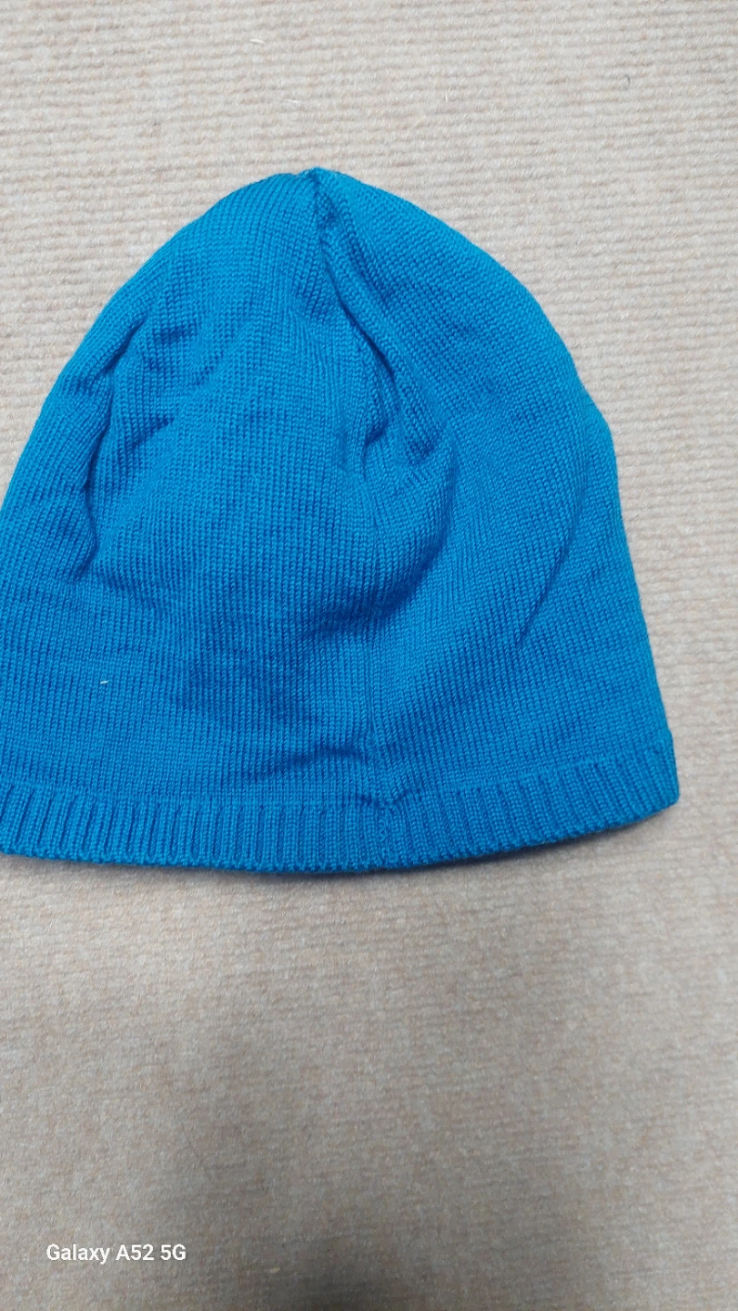 Lacoste Reversible Beanie Hat blue/grey - photo 3
