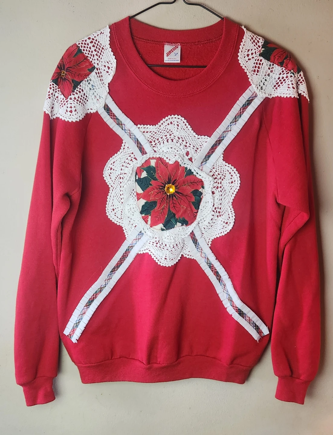 Vintage Handmade Christmas Sweater