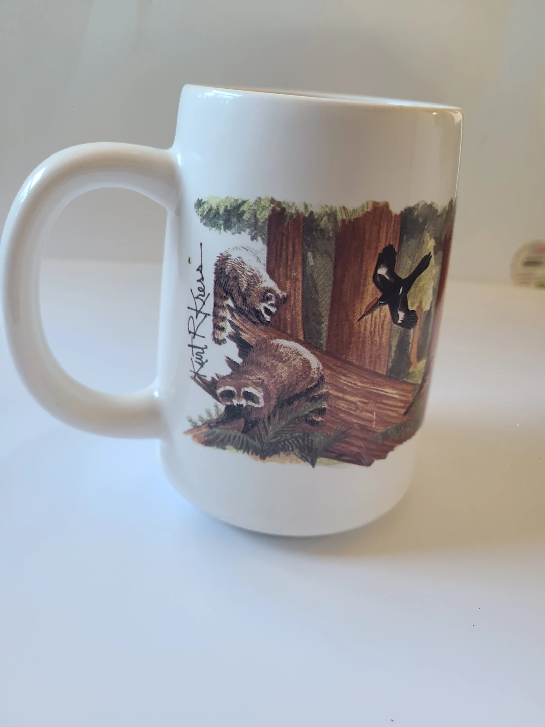 Vintage Otagiri North American Wildlife Mug Kurt Kress