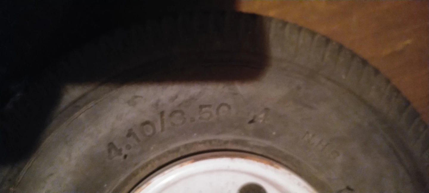 Carlisle 4.10/3.50-4 Tires and Wheels - photo 4