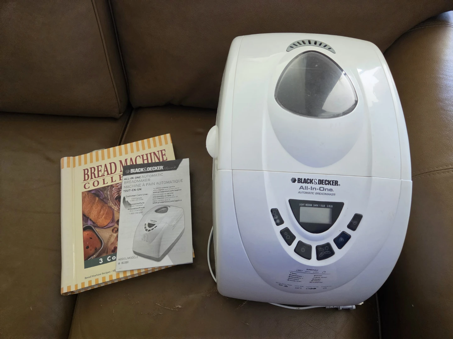 Black & Decker All-In-One Automatic Breadmaker