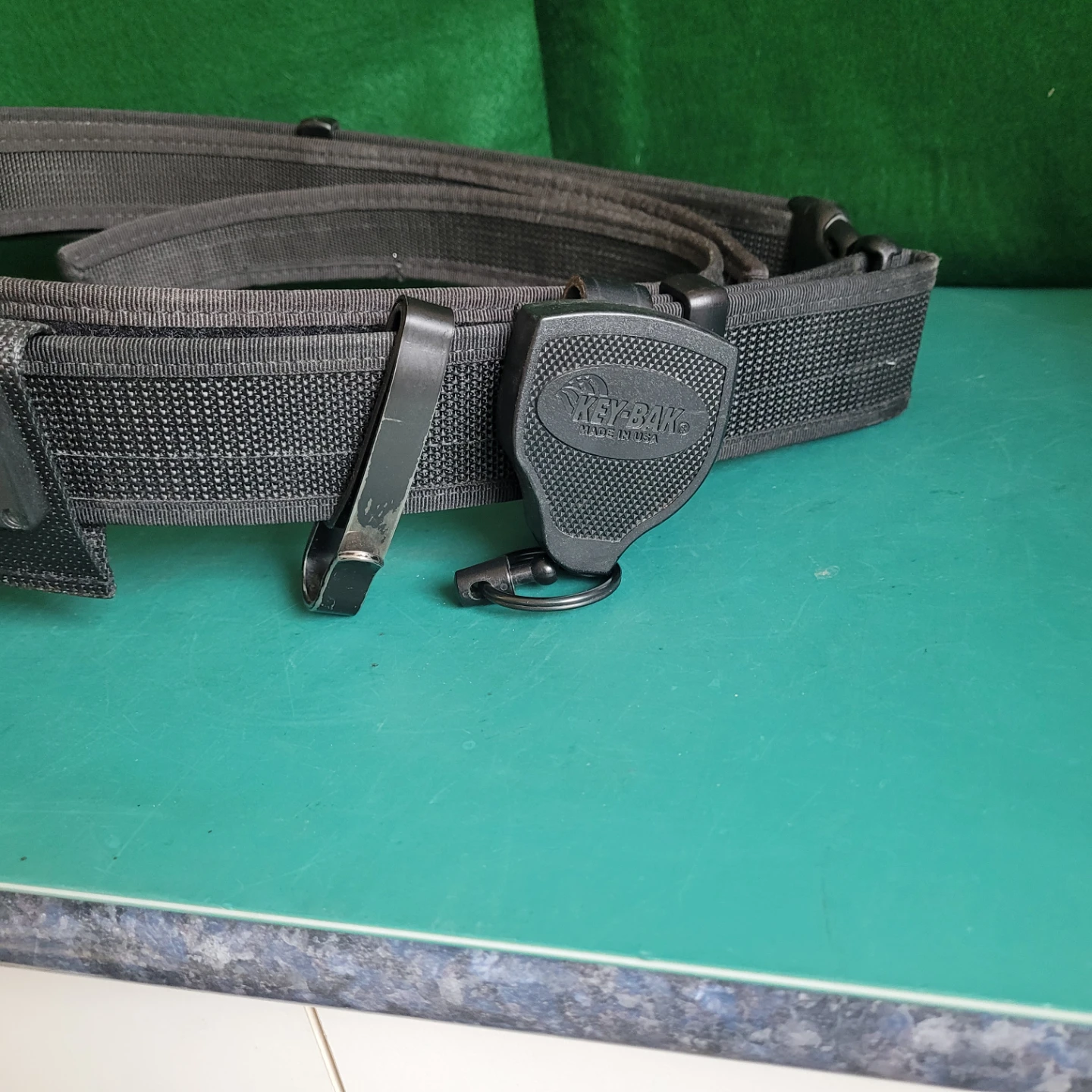 Black Duty Belt with Key-Bak Accessory - photo 2
