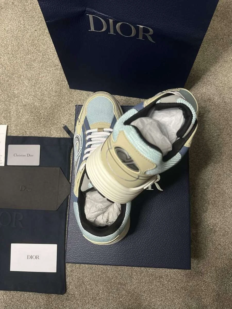 Dior B30 Sneakers Grey Blue Size 43 - photo 3