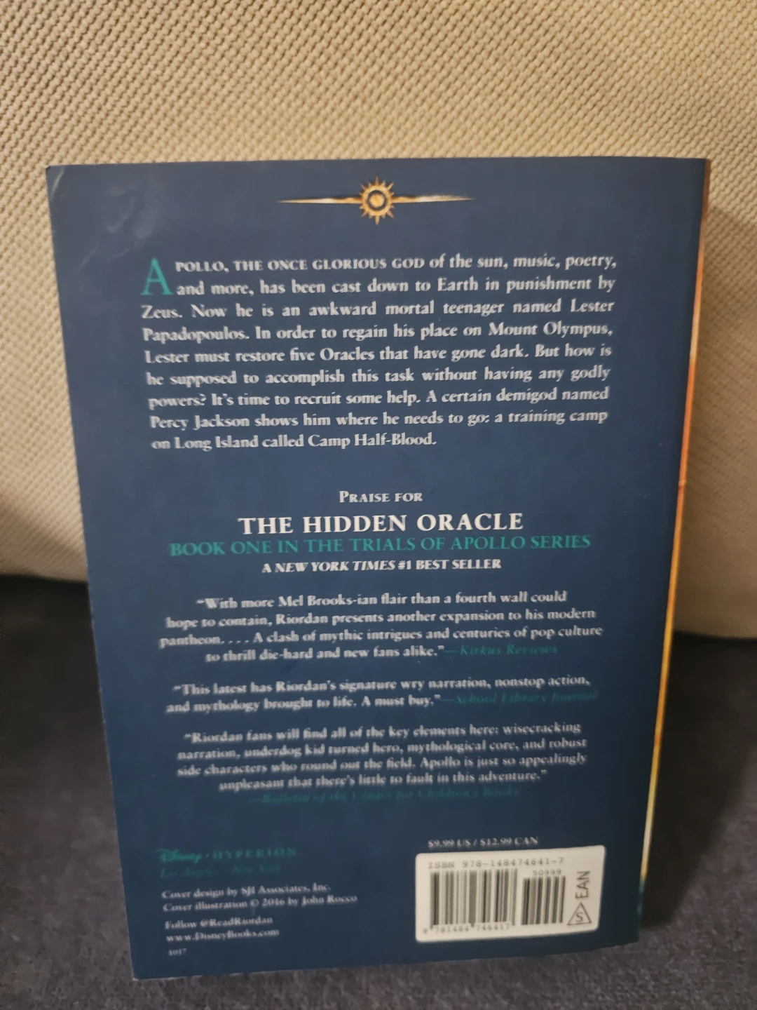 The Hidden Oracle - The Trials of Apollo Book One - photo 2
