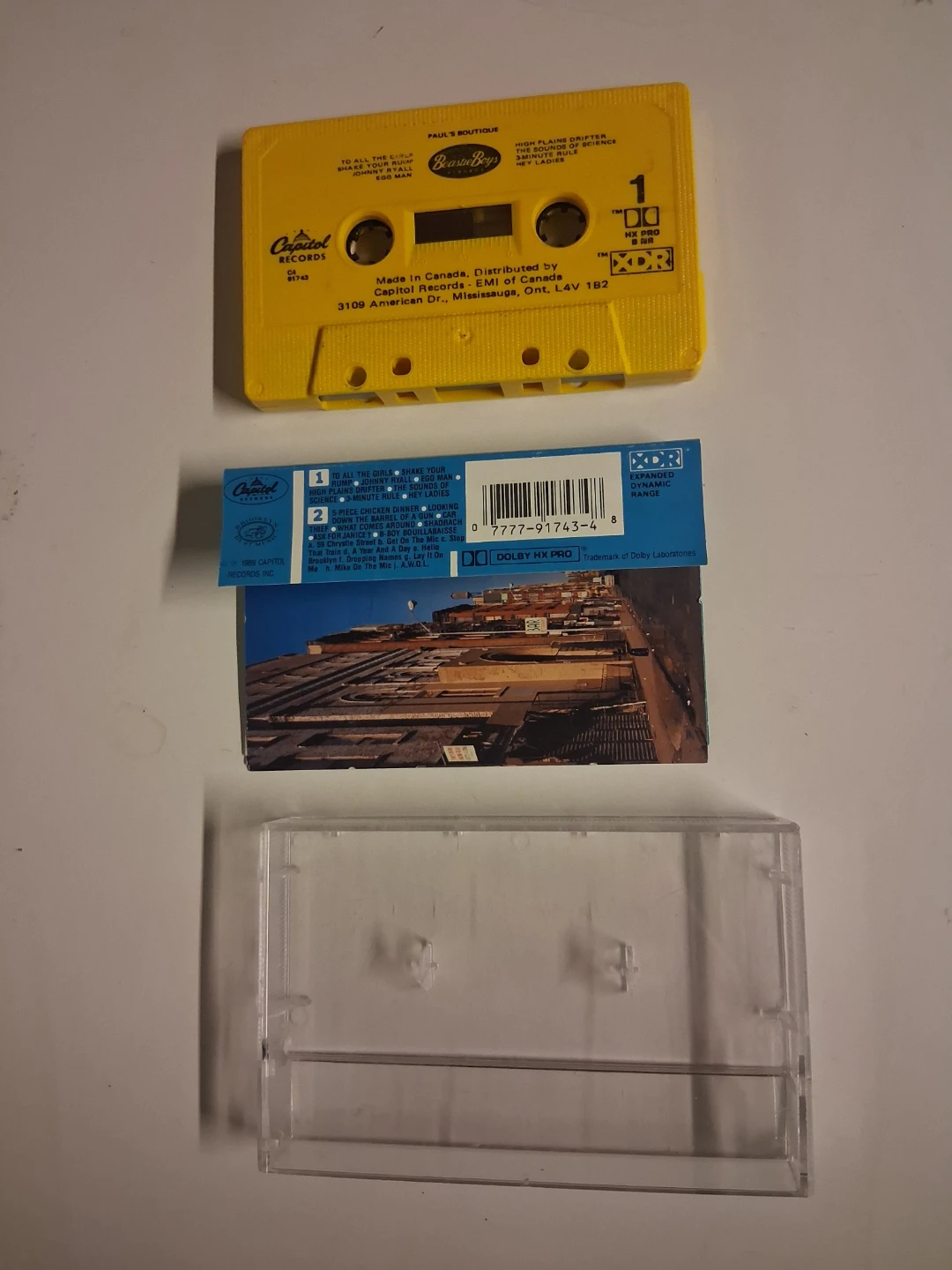 Beastie Boys Paul's Boutique Cassette Tape - photo 2