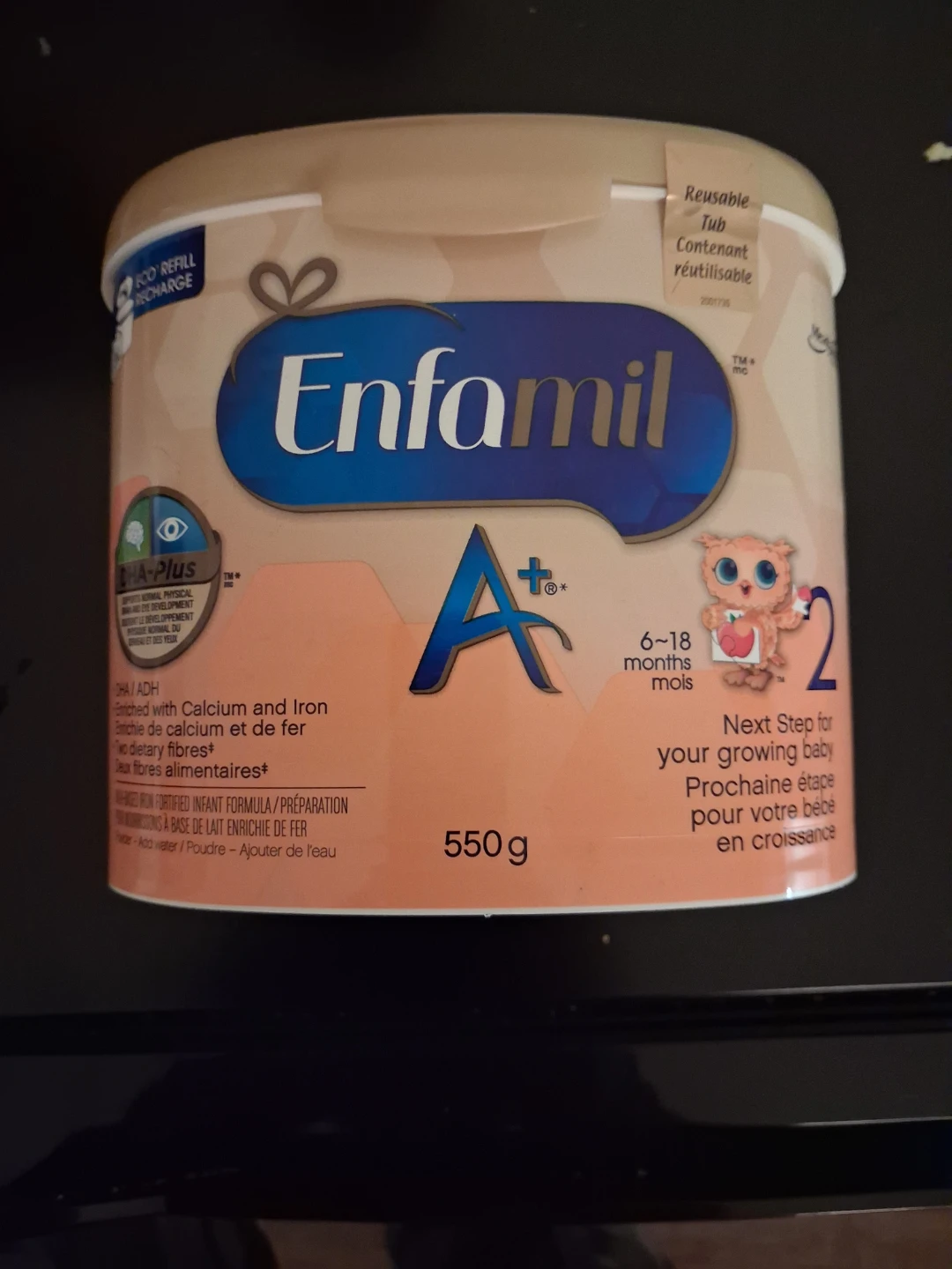 Enfamil A+ 2 Infant Formula 550g