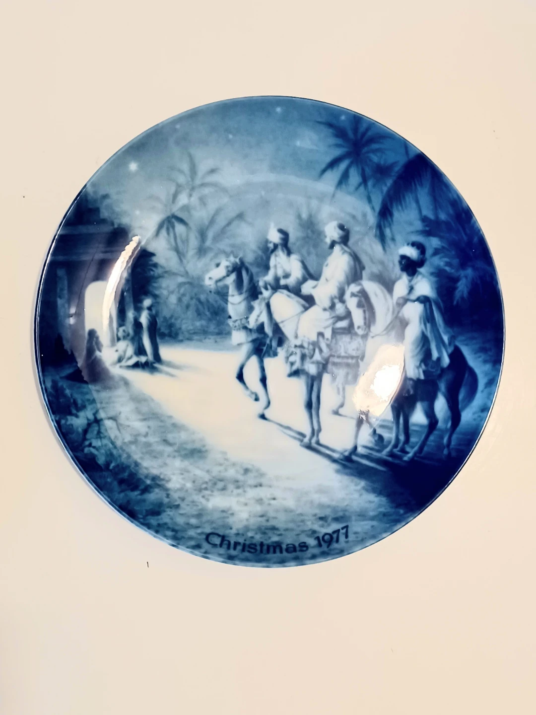 Vtg Limited Edition Kaiser Porcelain Christmas Nativity Plates - photo 5