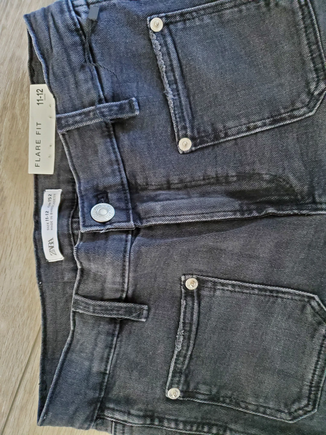 Zara Girls Flare Fit Jeans Size 11-12