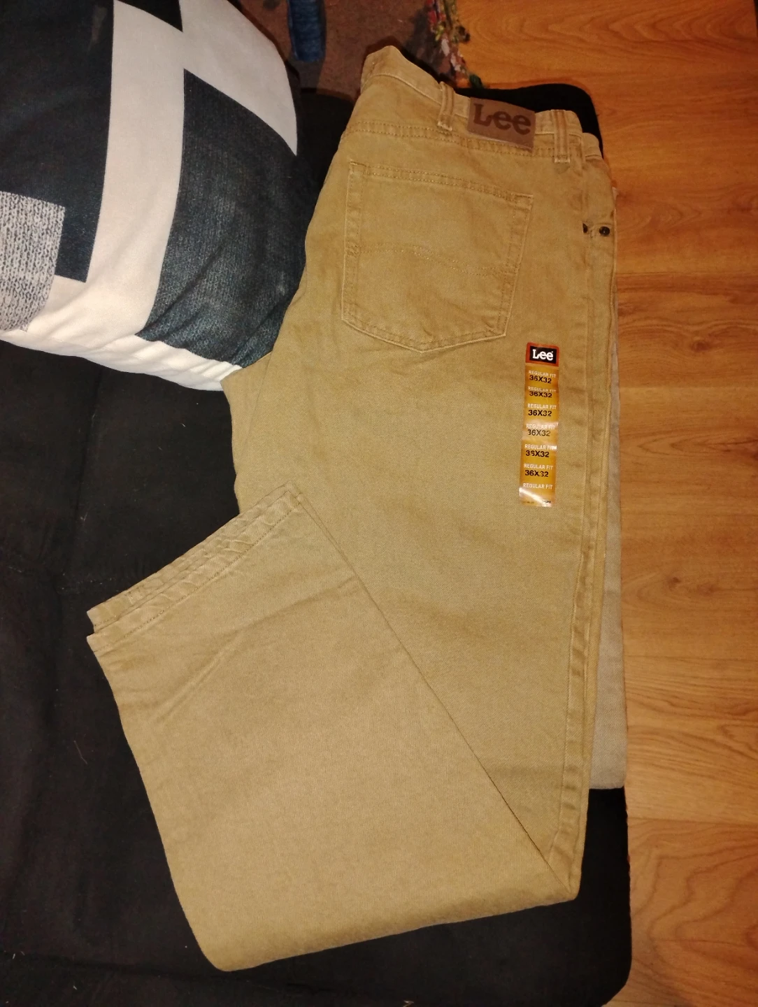Lee Regular Fit Jeans 36x32 Tan - photo 2