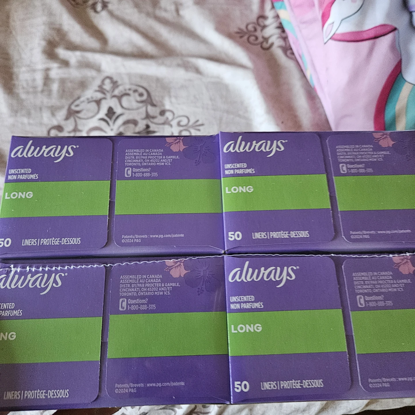 Always Long Unscented Liners, 200 Count - photo 3