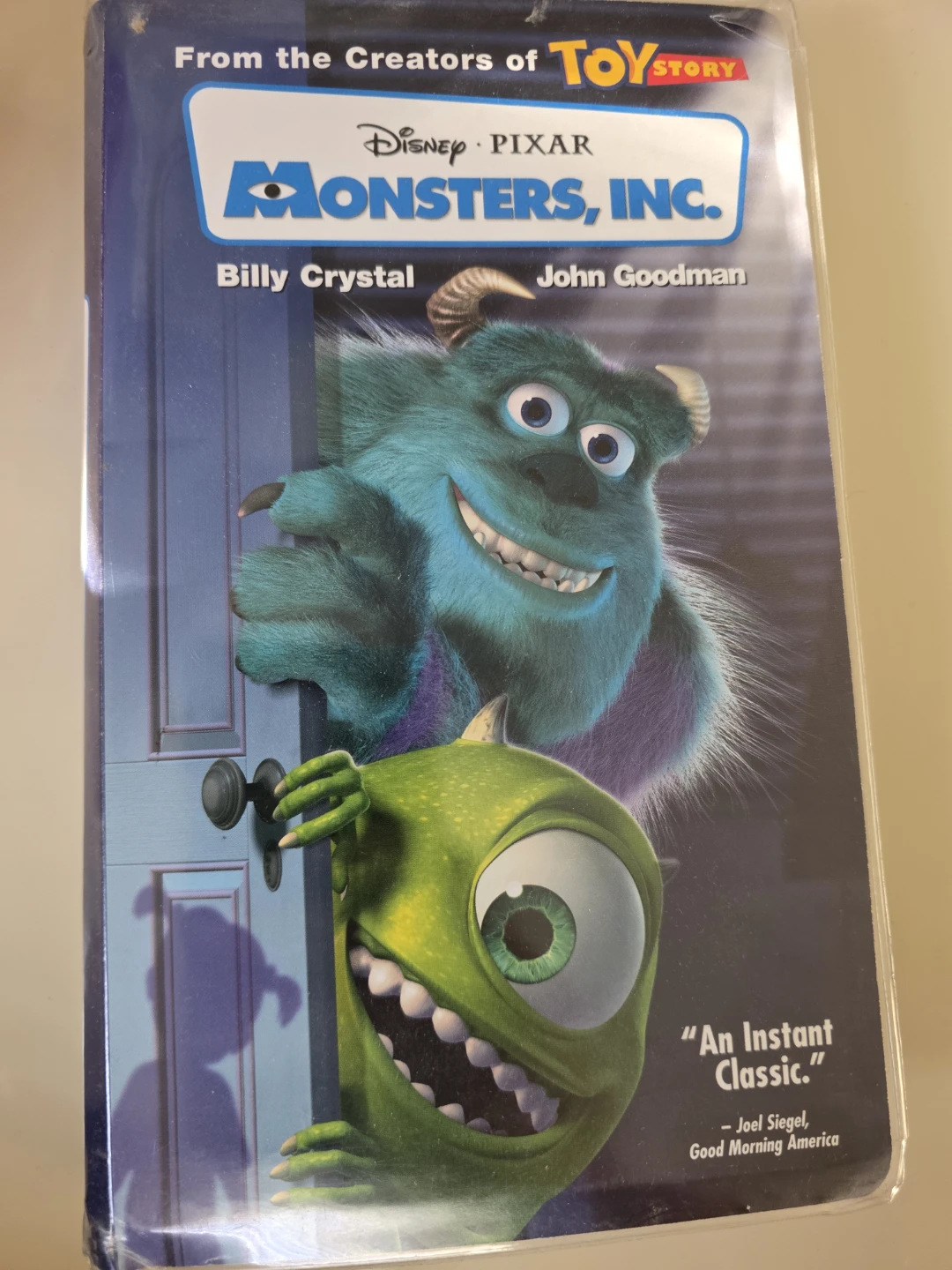 Disney Pixar Monsters, Inc. VHS