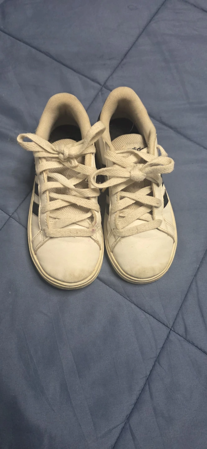 Adidas White and Black Sneakers