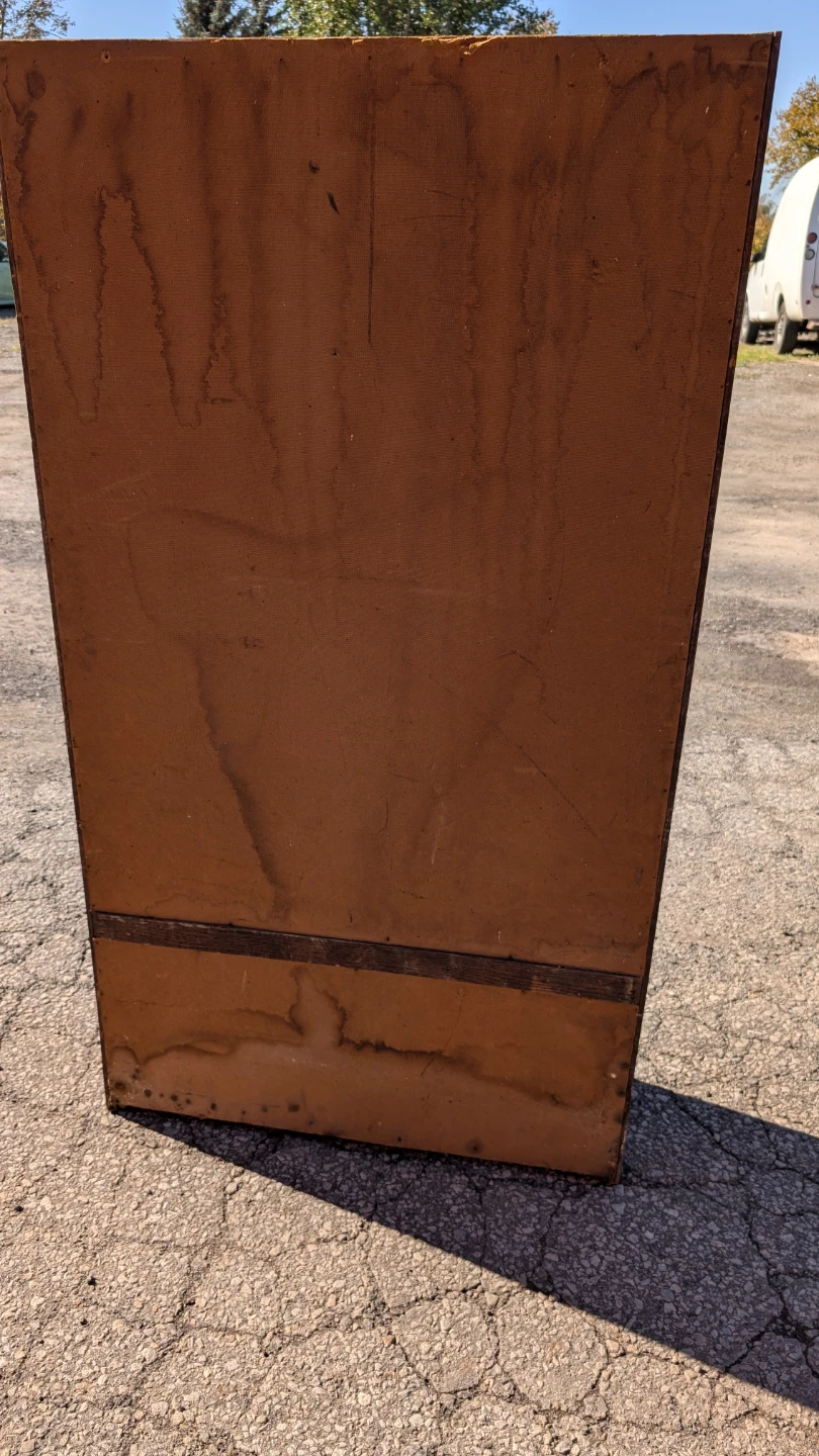 Vintage Wooden Glass Display Cabinet - photo 3