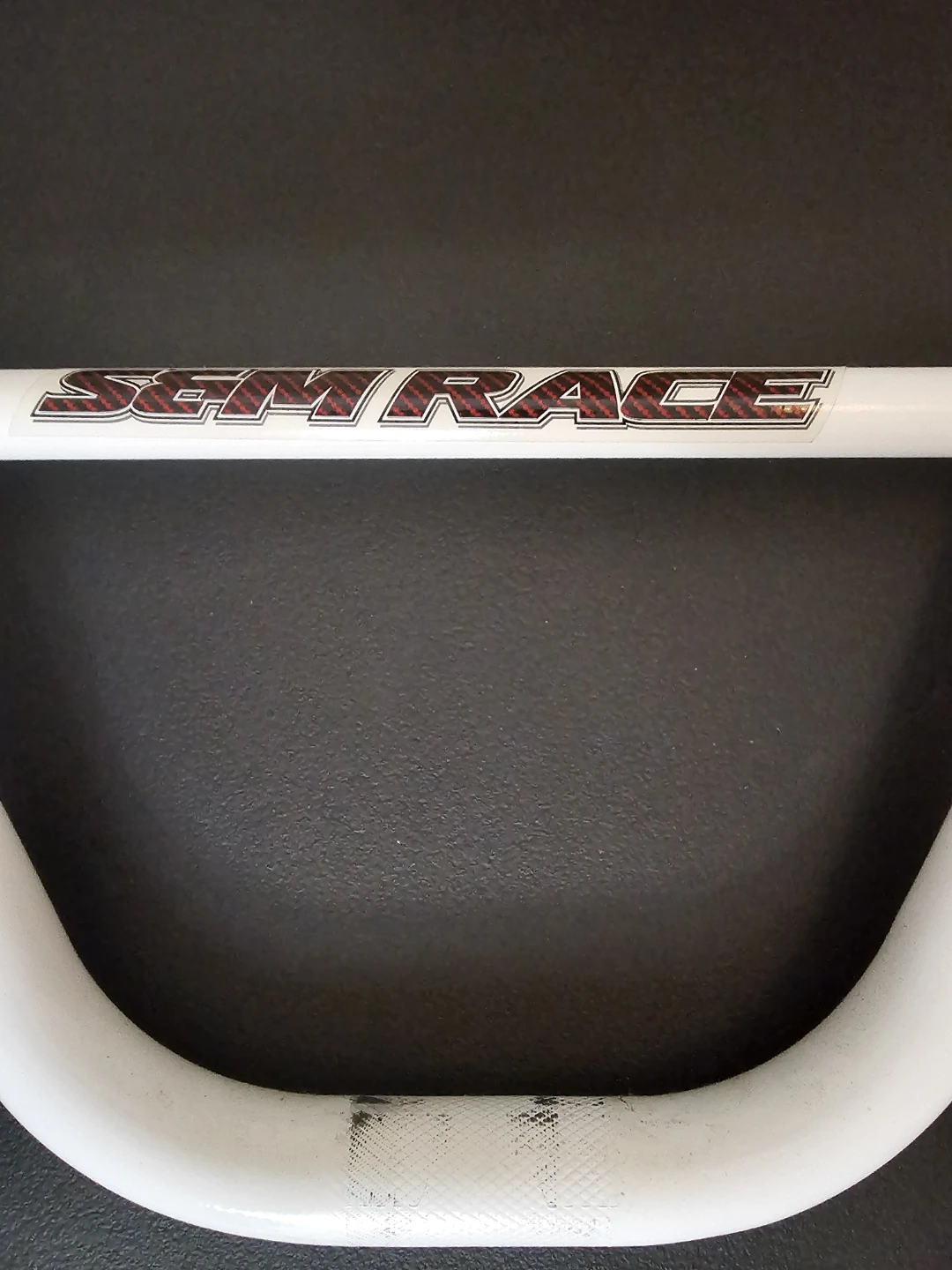 S&M Race XLT Bmx White Handelbars - photo 2
